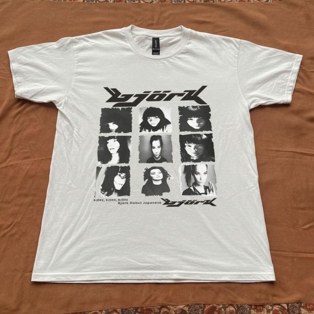 White Y2K Japanese Band T-Shirt